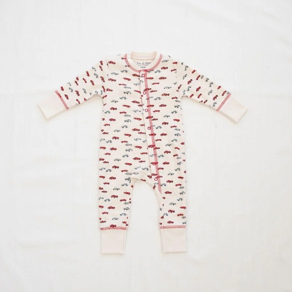 Fin & Vince Other - Fin & Vince Cars Waffle  Longjohns 4/5yrs